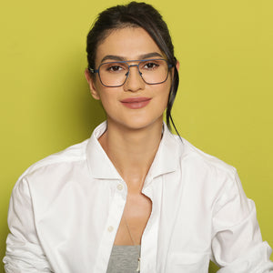 Blue Square Full Rim Unisex Eyeglasses by Vincent Chase Online-138368