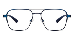 Blue Square Full Rim Unisex Eyeglasses by Vincent Chase Online-138368