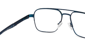 Blue Square Full Rim Unisex Eyeglasses by Vincent Chase Online-138368