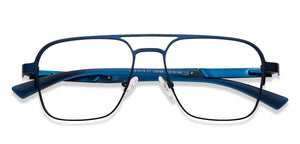 Blue Square Full Rim Unisex Eyeglasses by Vincent Chase Online-138368