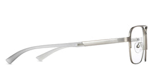 Gunmetal Square Full Rim Unisex Eyeglasses by Vincent Chase Online-138369