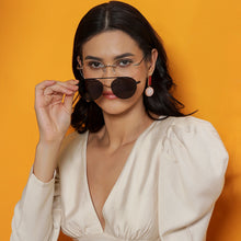 Load image into Gallery viewer, Silver Round Rimless Unisex Eyeglasses by Vincent Chase Online-138670