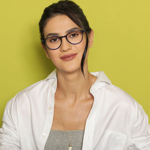 Blue Round Full Rim Unisex Eyeglasses by Vincent Chase VC-140417