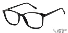 Load image into Gallery viewer, Black Rectangle Full Rim Unisex Eyeglasses by Vincent Chase Online-140424
