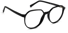 Load image into Gallery viewer, Black Geometric Full Rim Unisex Eyeglasses by Vincent Chase-140426