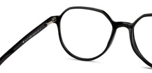 Load image into Gallery viewer, Black Geometric Full Rim Unisex Eyeglasses by Vincent Chase-140426
