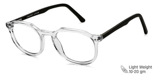 Transparent Geometric Full Rim Unisex Eyeglasses by Vincent Chase-140554