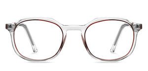 Transparent Geometric Full Rim Unisex Eyeglasses by Vincent Chase VC-147501