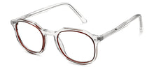 Load image into Gallery viewer, Transparent Geometric Full Rim Unisex Eyeglasses by Vincent Chase VC-147501