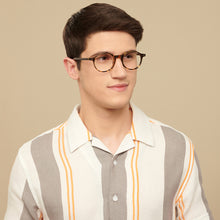 Load image into Gallery viewer, Tortoise Round Full Rim Unisex Eyeglasses by Vincent Chase Computer Glasses-146344