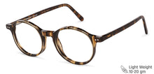 Load image into Gallery viewer, Tortoise Round Full Rim Unisex Eyeglasses by Vincent Chase Computer Glasses-146344