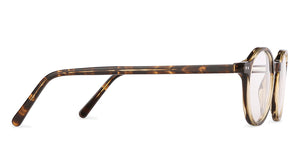 Tortoise Round Full Rim Unisex Eyeglasses by Vincent Chase Computer Glasses-146344