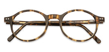 Load image into Gallery viewer, Tortoise Round Full Rim Unisex Eyeglasses by Vincent Chase Computer Glasses-146344