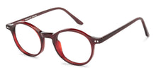 Load image into Gallery viewer, Red Round Full Rim Wide Unisex Eyeglasses by Vincent Chase Online-140558