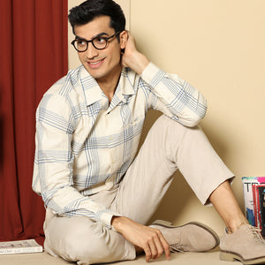 Brown Round Full Rim Narrow Unisex Eyeglasses by Vincent Chase-140917