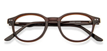 Load image into Gallery viewer, Brown Round Full Rim Narrow Unisex Eyeglasses by Vincent Chase-140917