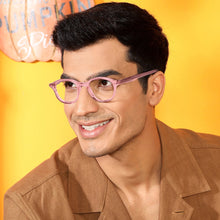 Load image into Gallery viewer, Pink Round Full Rim Narrow Women Eyeglasses by Vincent Chase Online-140918