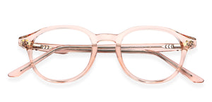 Pink Round Full Rim Narrow Women Eyeglasses by Vincent Chase Online-140918