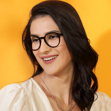 Load image into Gallery viewer, Black Round Full Rim Medium Unisex Eyeglasses by Vincent Chase Online-140919