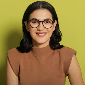 Tortoise Round Full Rim Medium Unisex Eyeglasses by Vincent Chase-140920