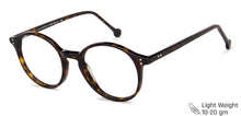 Load image into Gallery viewer, Tortoise Round Full Rim Medium Unisex Eyeglasses by Vincent Chase-140920