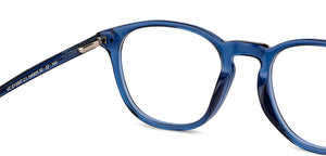 Blue Round Full Rim Unisex Eyeglasses by Vincent Chase Computer Glasses-144519