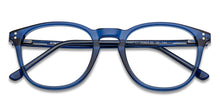 Load image into Gallery viewer, Blue Round Full Rim Unisex Eyeglasses by Vincent Chase Computer Glasses-144519