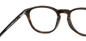 Tortoise Round Full Rim Unisex Eyeglasses by Vincent Chase Computer Glasses-144520