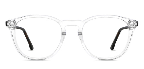 Transparent Round Full Rim Unisex Eyeglasses by Vincent Chase-149416