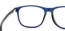 Load image into Gallery viewer, Blue Square Full Rim Extra Wide Unisex Eyeglasses by Vincent Chase-140930