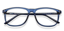 Load image into Gallery viewer, Blue Square Full Rim Extra Wide Unisex Eyeglasses by Vincent Chase-140930