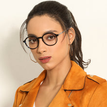 Load image into Gallery viewer, Tortoise Round Full Rim Medium Unisex Eyeglasses by Vincent Chase-142761