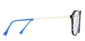 Tortoise Geometric Full Rim Unisex Eyeglasses by Vincent Chase Online-142766