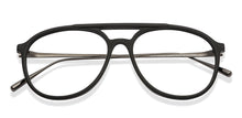 Load image into Gallery viewer, Black Aviator Full Rim Unisex Eyeglasses by Vincent Chase Computer Glasses-147199