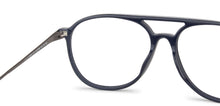 Load image into Gallery viewer, Blue Aviator Full Rim Unisex Eyeglasses by Vincent Chase Computer Glasses-147200