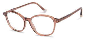 Brown Square Full Rim Unisex Eyeglasses by Vincent Chase VC-142781