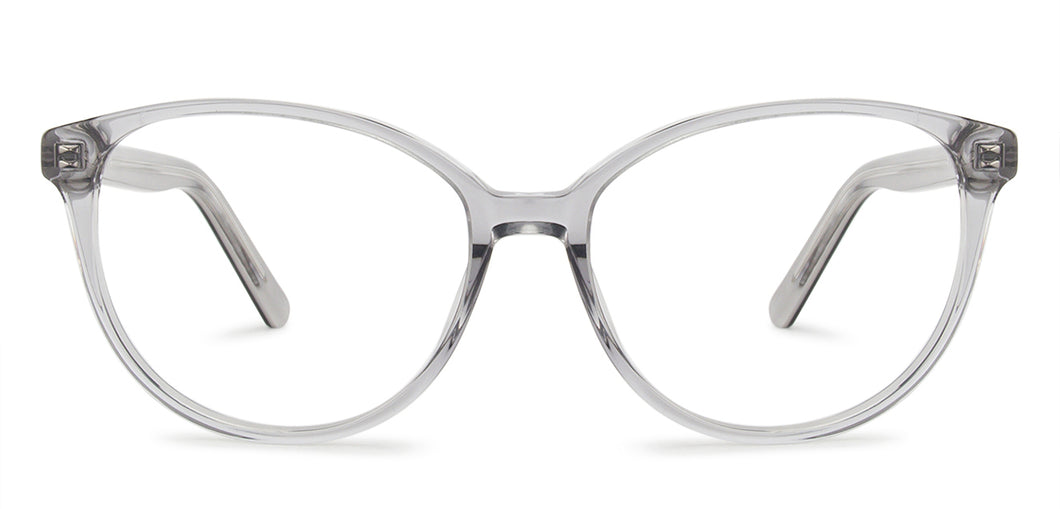 Transparent Cat Eye Full Rim Women Eyeglasses by Vincent Chase Computer Glasses-147205