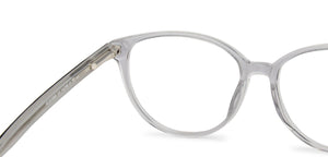 Transparent Cat Eye Full Rim Women Eyeglasses by Vincent Chase Computer Glasses-147205