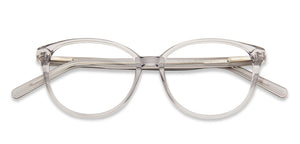 Transparent Cat Eye Full Rim Women Eyeglasses by Vincent Chase Computer Glasses-147205