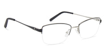 Load image into Gallery viewer, Black Cat Eye Half Rim Narrow Women Eyeglasses by Vincent Chase-142997