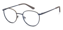 Load image into Gallery viewer, Blue Round Full Rim Extra Narrow Unisex Eyeglasses by Vincent Chase-143002
