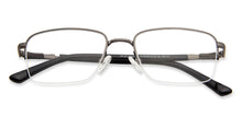 Load image into Gallery viewer, Gunmetal Rectangle Half Rim Unisex Eyeglasses by Vincent Chase Computer Glasses-146936