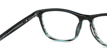 Load image into Gallery viewer, Blue Rectangle Full Rim Unisex Eyeglasses by Vincent Chase-149159
