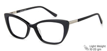 Load image into Gallery viewer, Black Cat Eye Full Rim Extra Narrow Women Eyeglasses by Vincent Chase-143215