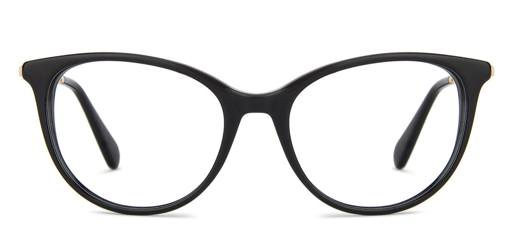 Black Cat Eye Full Rim Narrow Women Eyeglasses by Vincent Chase-143218