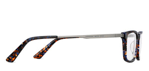 Brown Rectangle Full Rim Unisex Eyeglasses by Vincent Chase Computer Glasses-149943