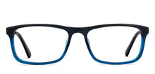 Load image into Gallery viewer, Blue Rectangle Full Rim Unisex Eyeglasses by Vincent Chase-209227
