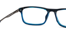 Load image into Gallery viewer, Blue Rectangle Full Rim Unisex Eyeglasses by Vincent Chase-209227