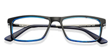 Load image into Gallery viewer, Blue Rectangle Full Rim Unisex Eyeglasses by Vincent Chase Computer Glasses-146372