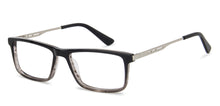 Load image into Gallery viewer, Grey Rectangle Full Rim Narrow Unisex Eyeglasses by Vincent Chase-143224
